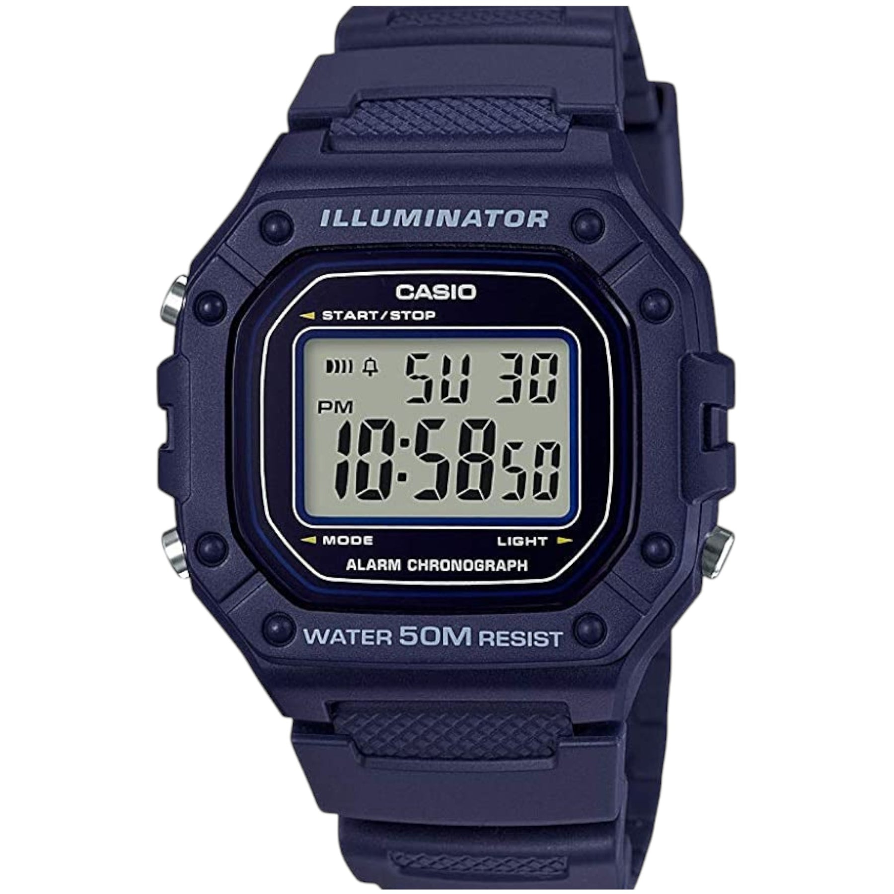 Reloj Casio Hombre W-218H-2Avdf Blue Edition
