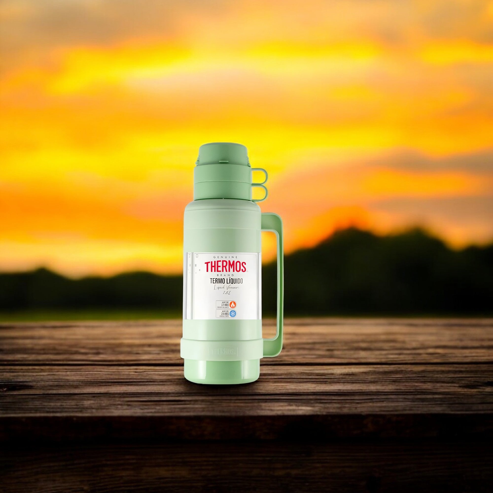 Termo de Líquidos 1.8L12H/24H Thermos 32-180-C4 Vrd Pistacho
