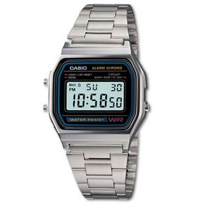 Reloj Casio Digital Classic Silver Edition A158WA-1DF