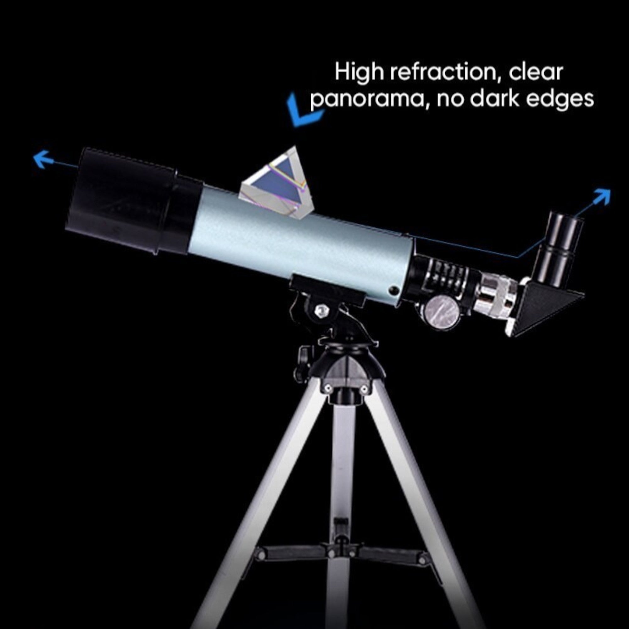 Telescopio Astronómico Monocular 90X HD de Aluminio TL-070