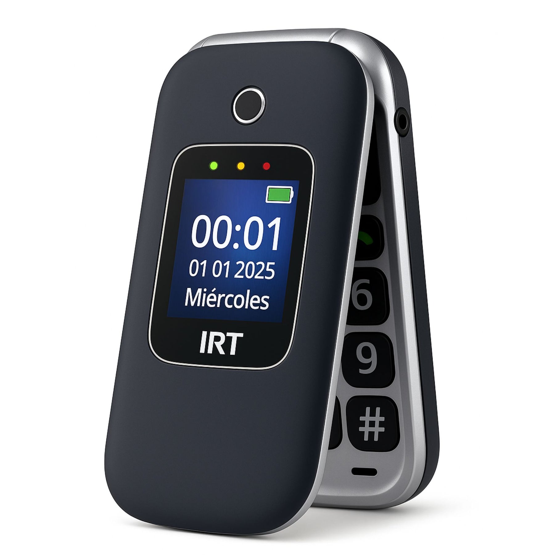 Teléfono IRT Senior 4G S. O. S para Adulto Mayor Almeja 330N