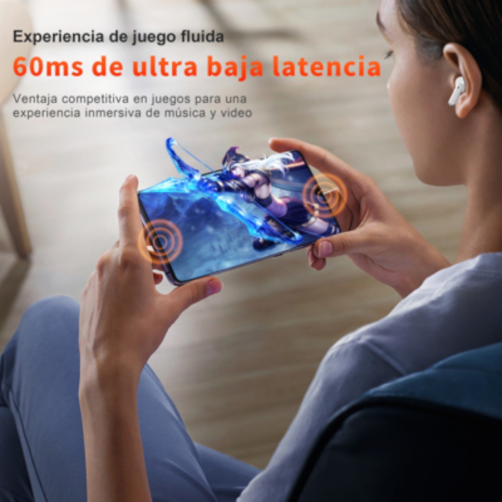 Audífonos Bluetooth TWS Earbuds Mini Airpro Touch TM-300519