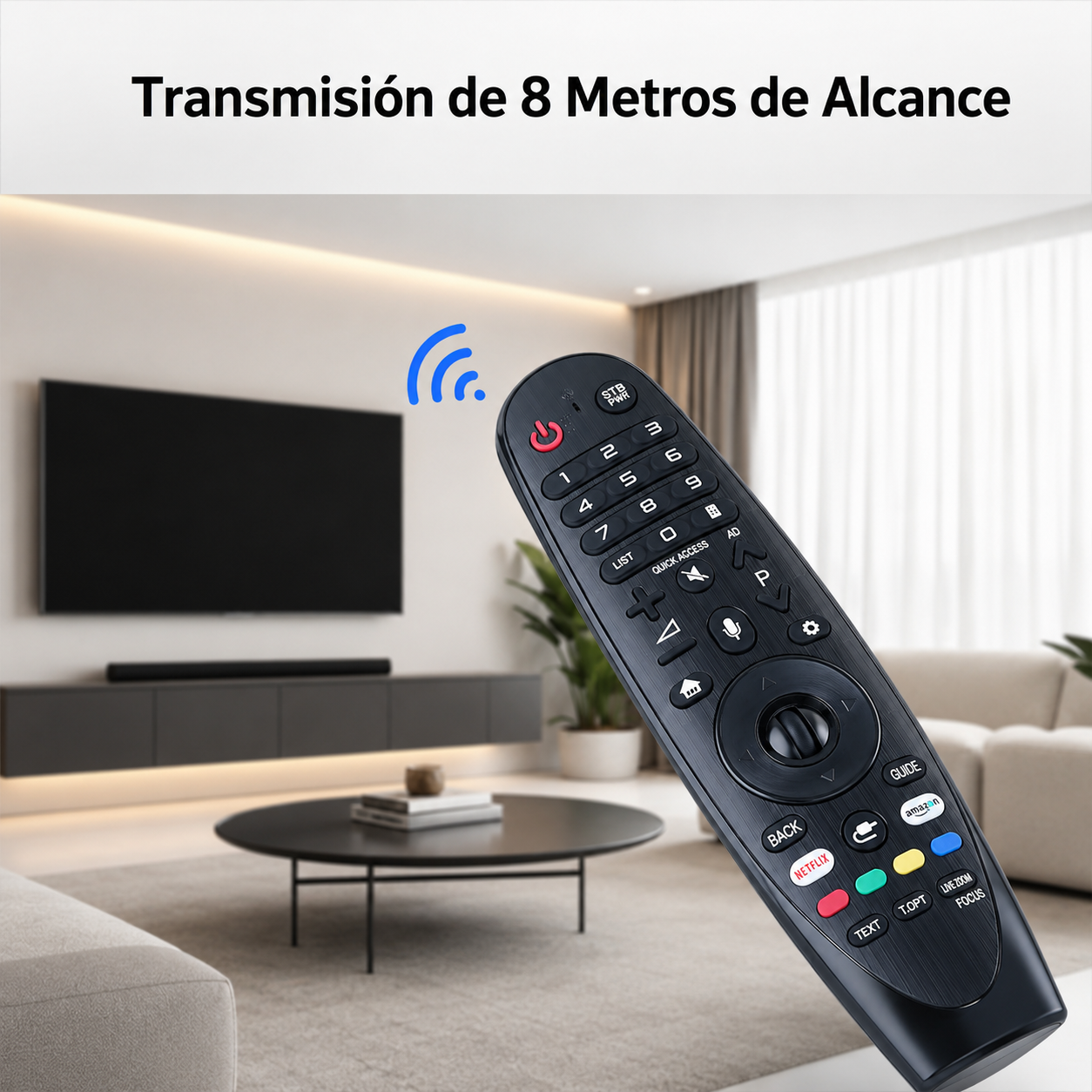 Control Remoto para LG Smart TV Magic con Micrófono TL-365
