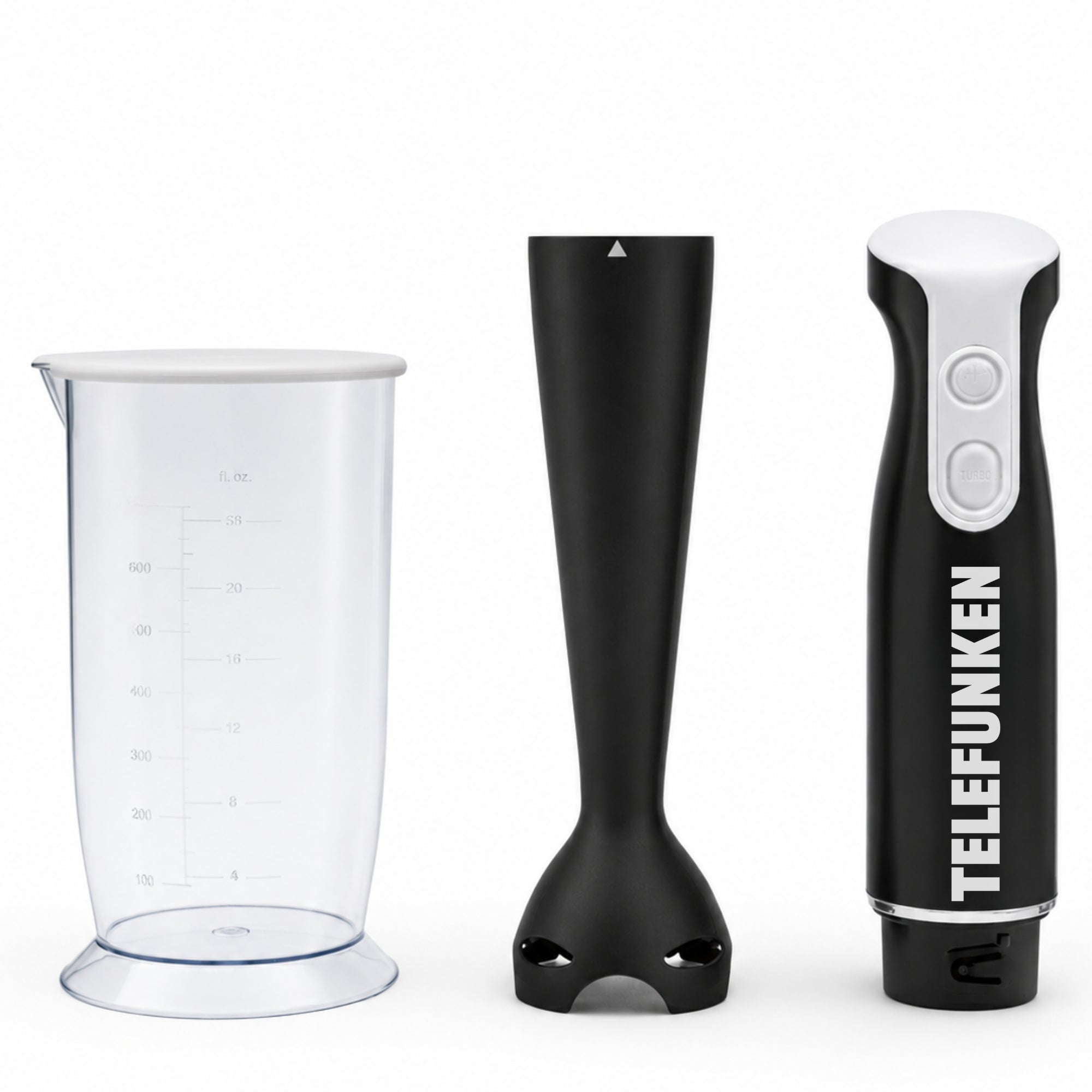 Batidora de Inmersión Telefunken Minipimer 500W + Vaso 700ML