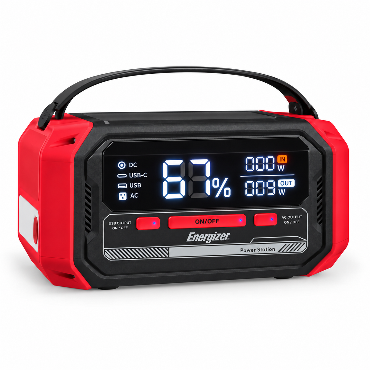 Estación de Energía Portátil 224W/h Salida 220V/ 300W/ USB