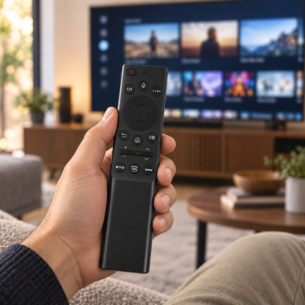 Control Remoto para Samsung Smart TV 4K - 8K C/Micrófono 366