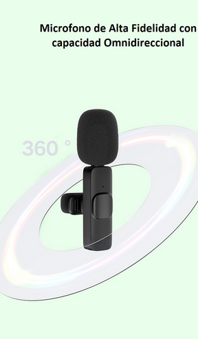Pack de Micrófonos Inalámbricos HIFI de Smartphone TM-300527