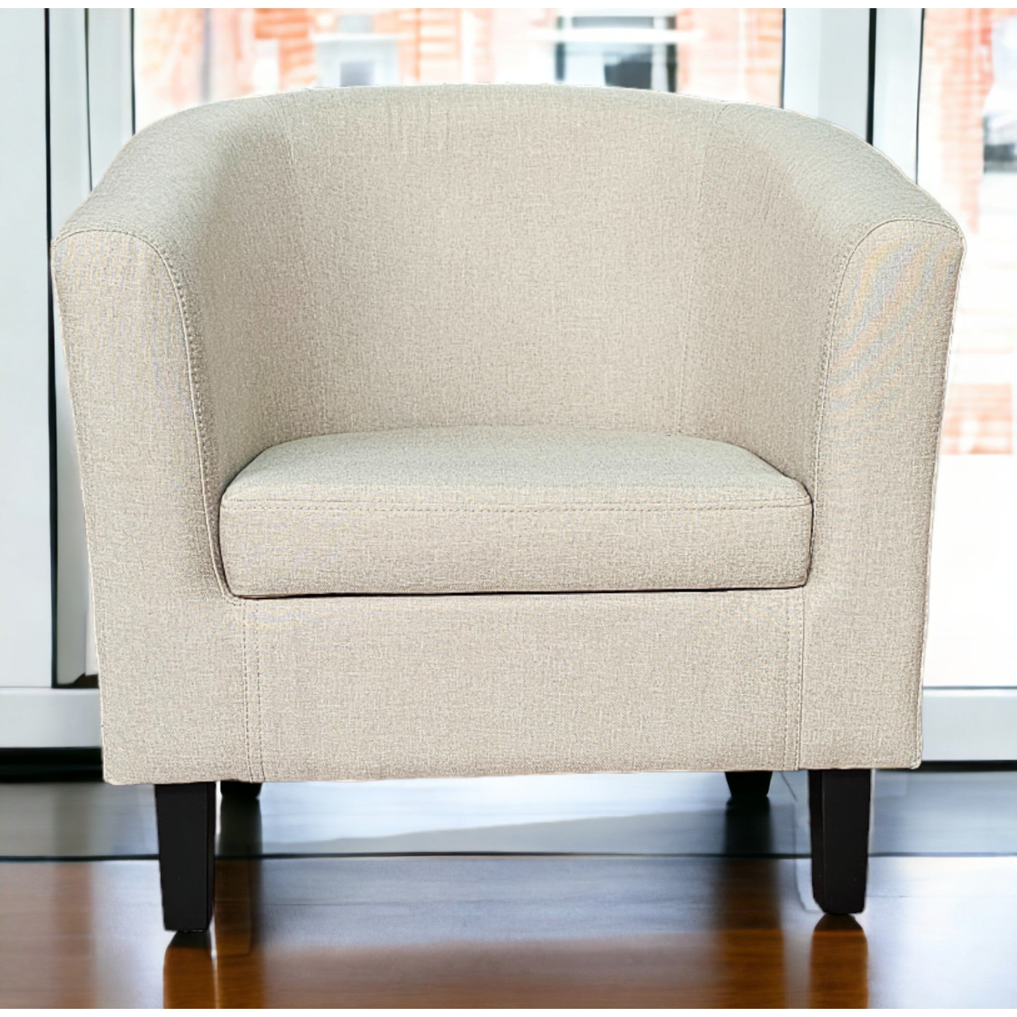 Poltrona Moderna de Descanso Individual Deluxe Gris