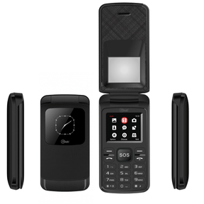 Teléfono Senior 4G de Adulto Mayor con Boton S. O. S MLAB-BK