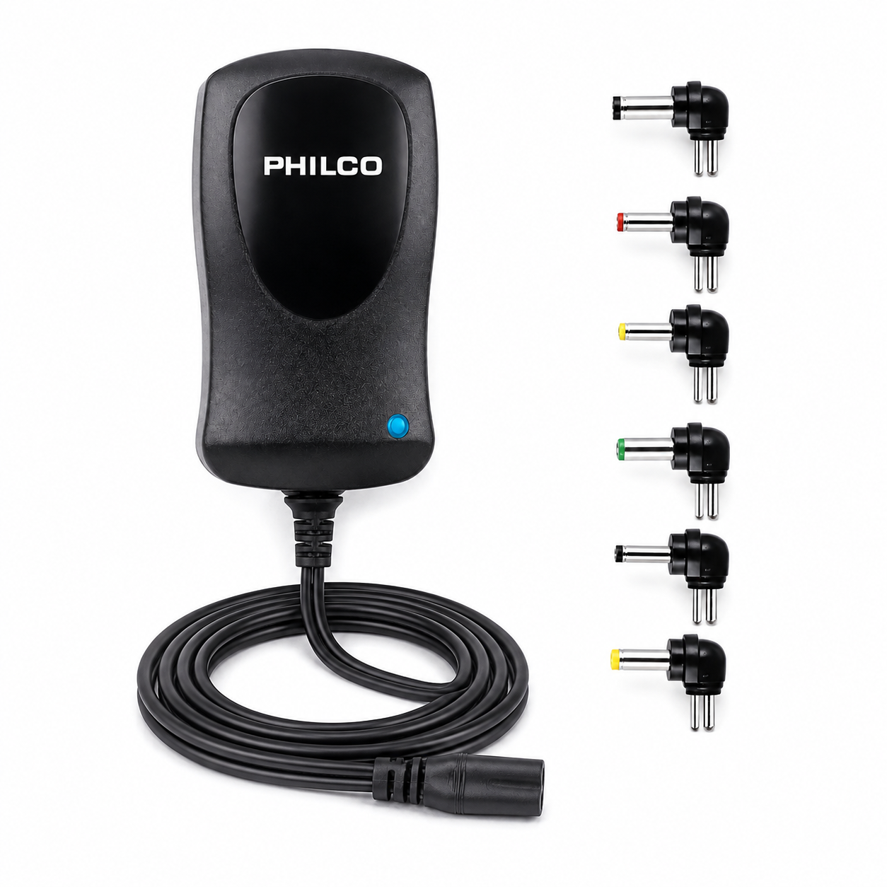 Transformador 12V Regulables 1.2A / 15W + 6 Plug Universales