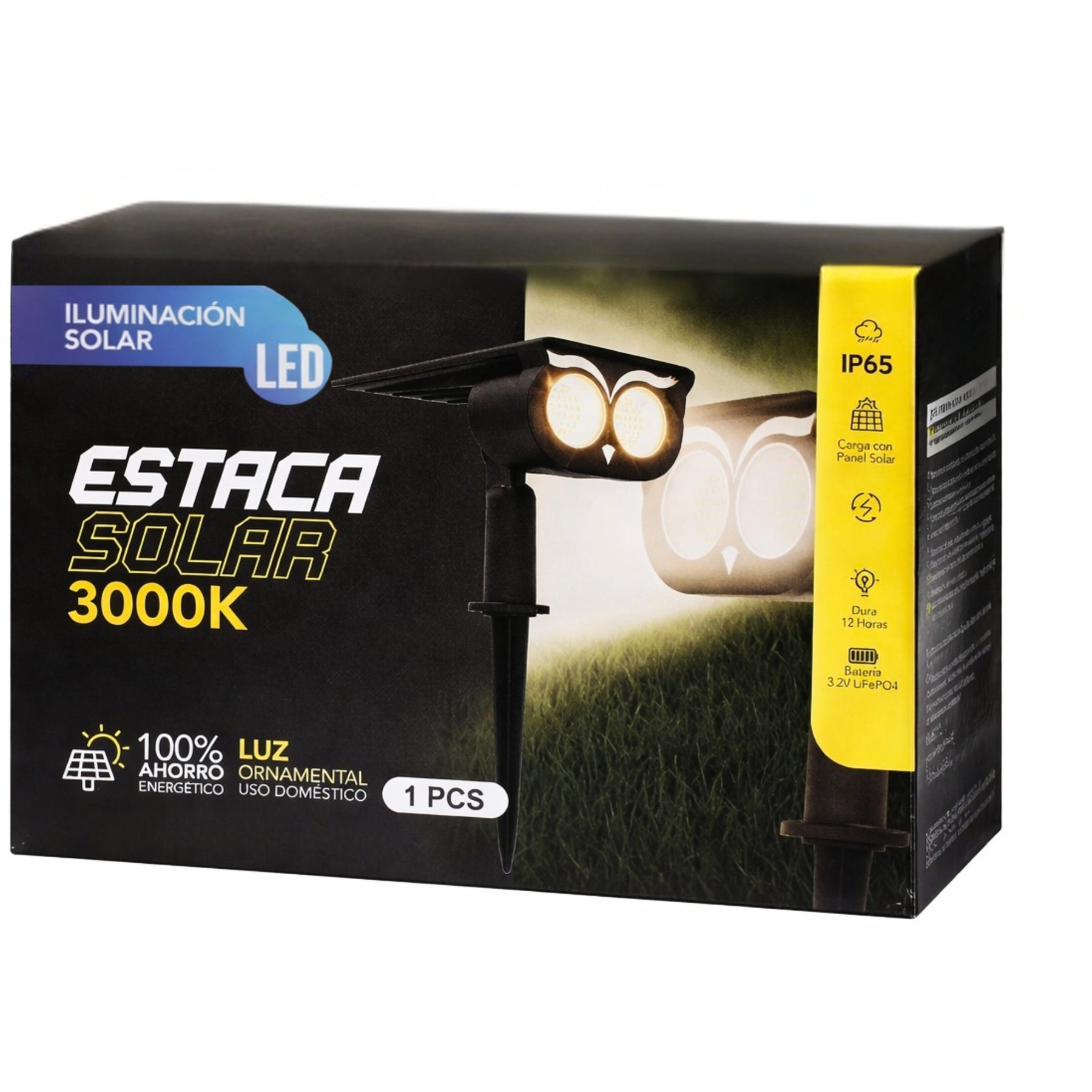 ESTACA SOLAR LED 3000K 175418