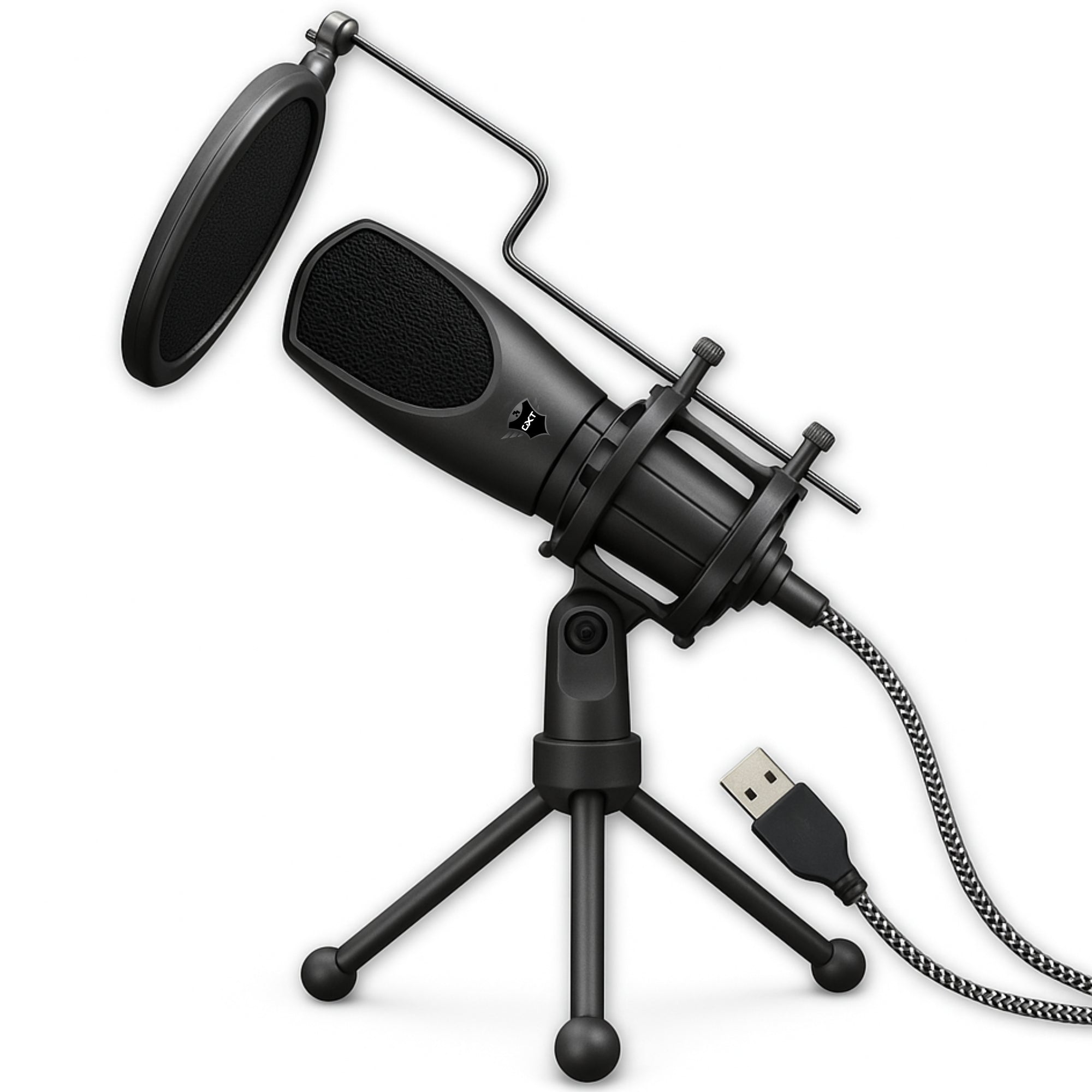 Microfono Usb de Condensador Profesional Trust GXT 232 Mantis
