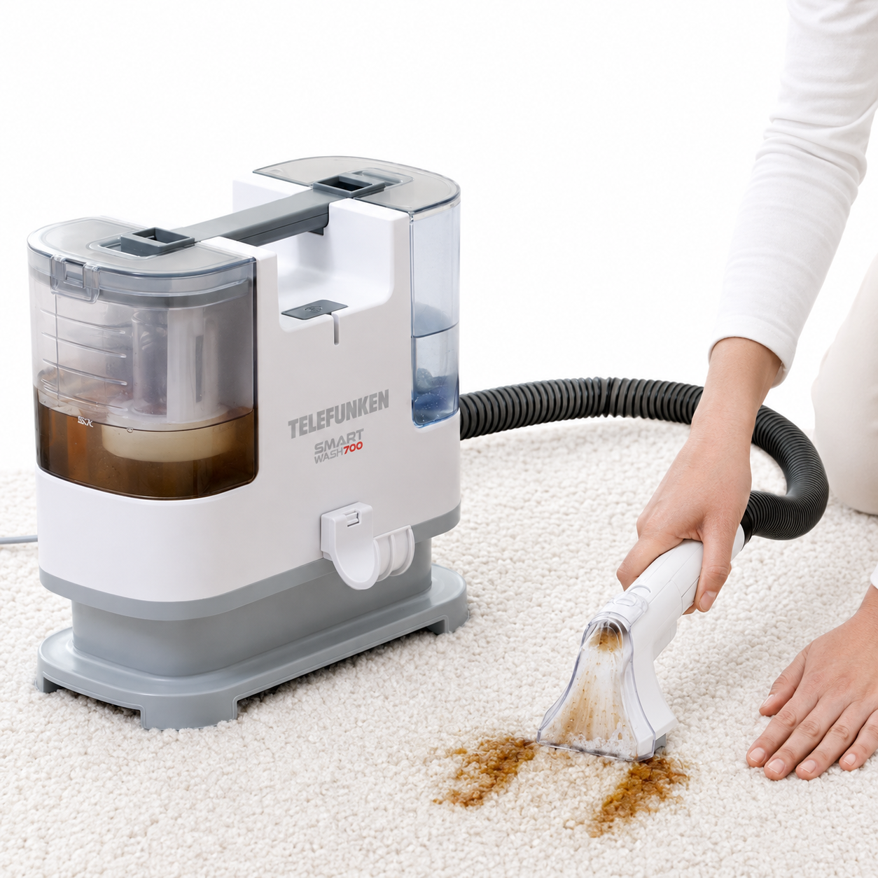 Aspiradora Limpia Tapiz Telefunken Smart Wash 700W Multiusos