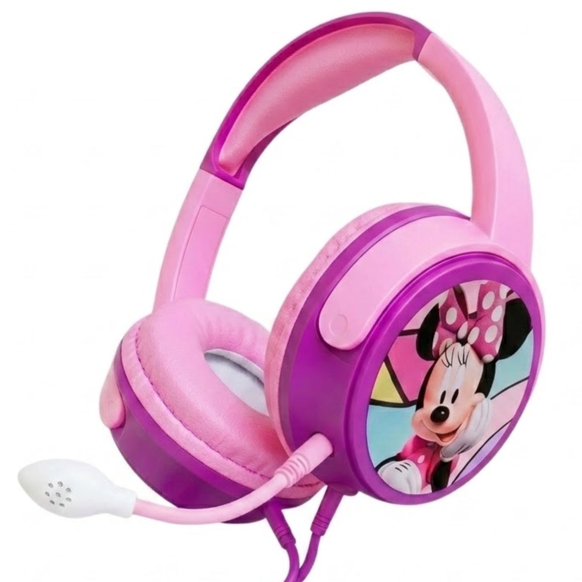 Audífonos Disney Minnie Kids de niñas Micrófono Desmontable