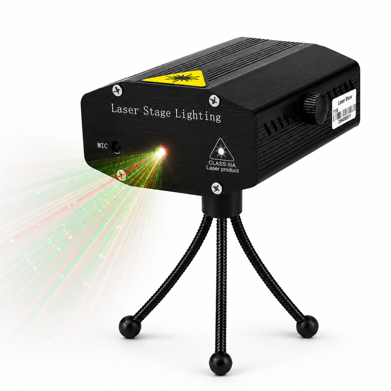 Luces Laser para Fiestas RGB Con Sensor Rítmico LED08