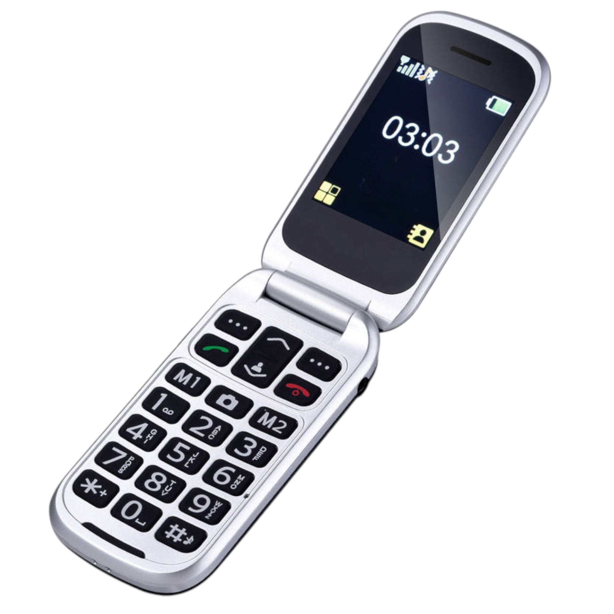 Teléfono IRT Senior 4G S. O. S para Adulto Mayor Almeja 330N