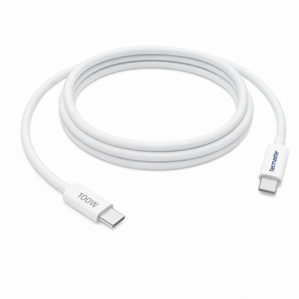 Cable de Datos USB-C a USB-C PD 100W Android Auto/CarPlay 1M