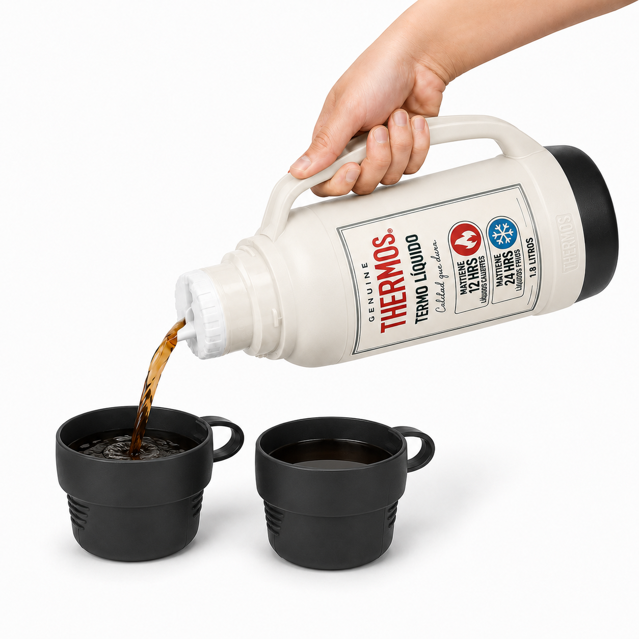 TERMO Para Líquidos 1.8 Litros THERMOS 32-180-C6 Blanco