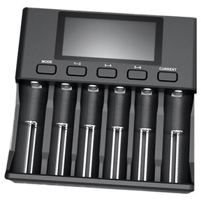 Cargador de Pilas Universal Carga Rápida para 6 Pilas TL110