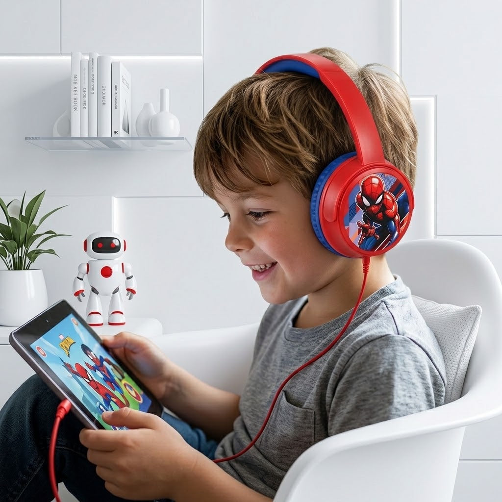 Audífonos Spider-Man Kids 3.5MM Manos Libres LFH13044-NOC