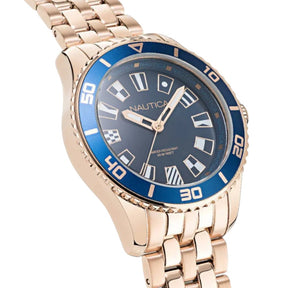 Reloj Nautica Mujer Deluxe Edition Oro Rosa NAPPBS027