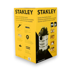 Aspiradora Profesional Stanley 30LT Polvo & Agua SL19117