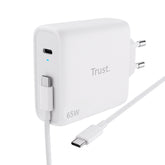 Cargador Trust Universal USB-C 65W / 3A + Cable C/C de 2Mts