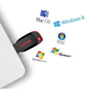 Pendrive Sandisk 128 GB Cruzer Blade USB 2.0 Flash Drive Z50