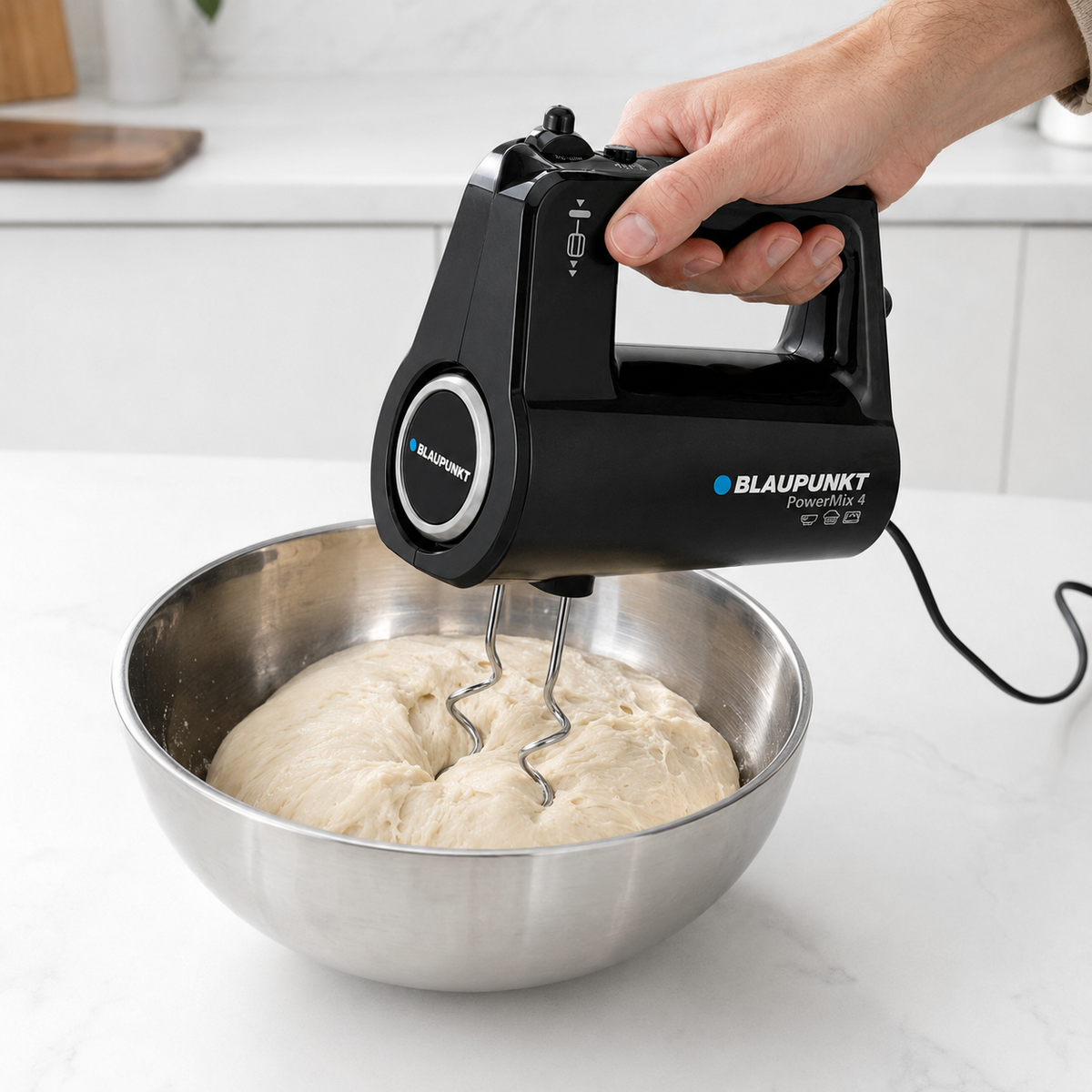 Batidora de Mano Power Mixer 500W de 5 Velocidades + Turbo