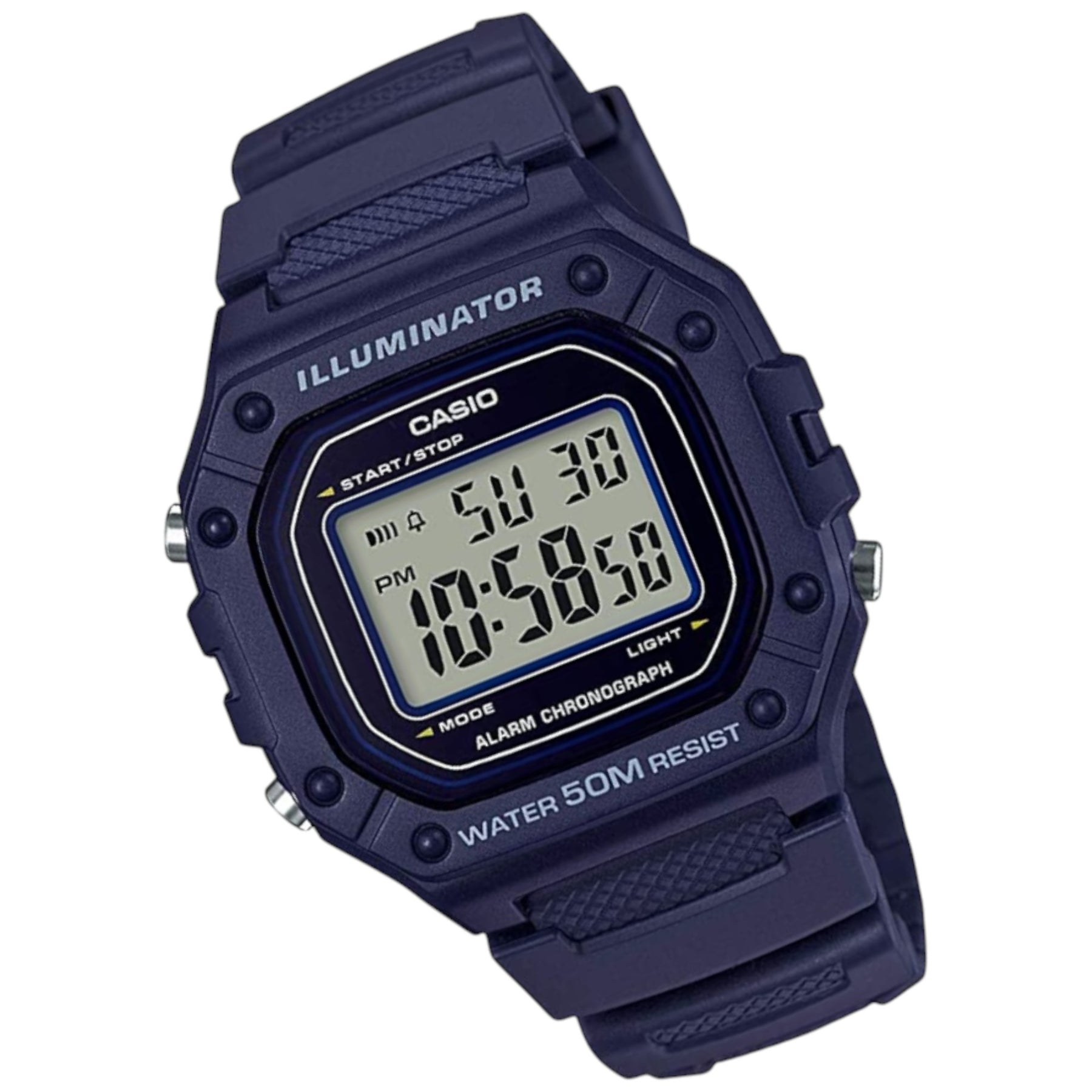 Reloj Casio Hombre W-218H-2Avdf Blue Edition