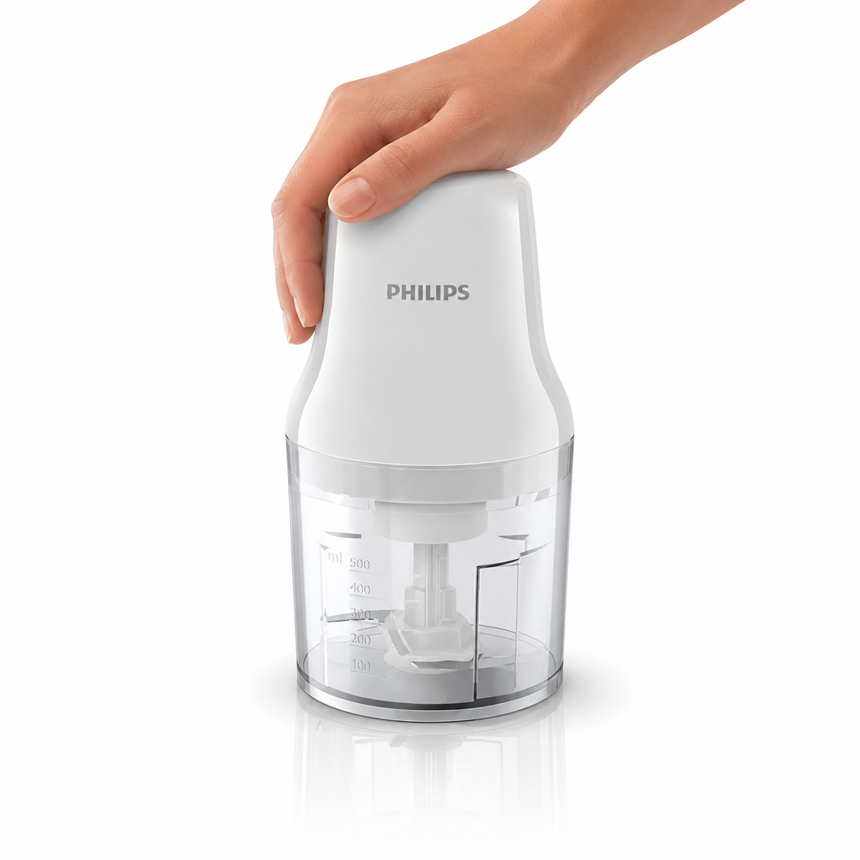 Picadora Philips HR1393 Multifuncional 700ML - 450W - Inox