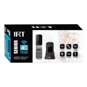 Teléfono IRT Senior 4G S. O. S para Adulto Mayor Almeja 330N