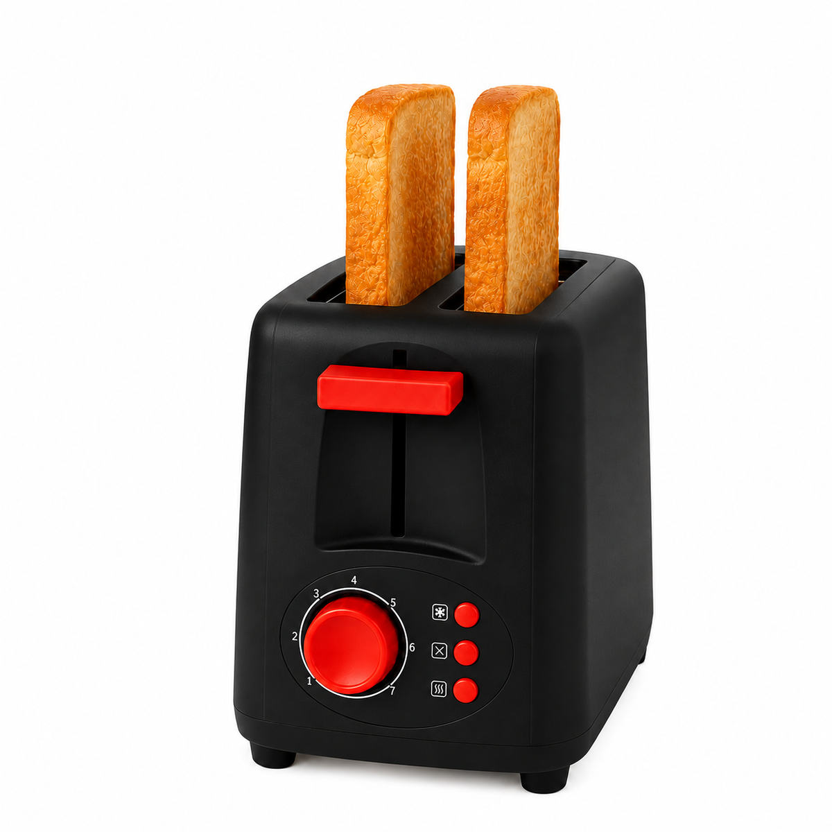 Tostador de Pan Eléctrico 900W Easy Toast 4500 Black (3en1)