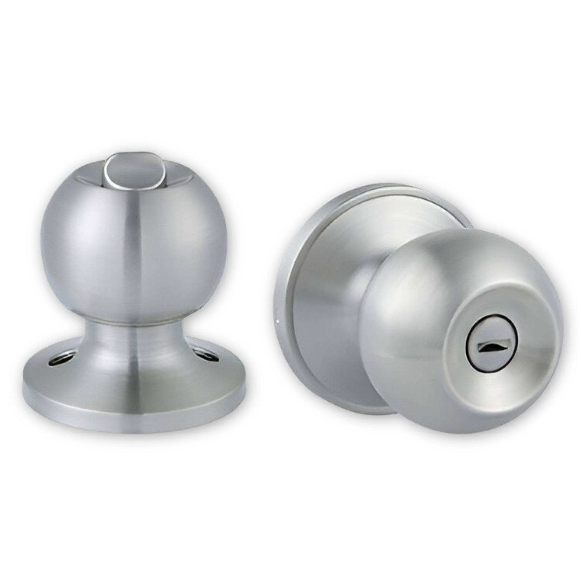 Pack de 2 Cerraduras de Baño Doncan Pro de Acero Inoxidable
