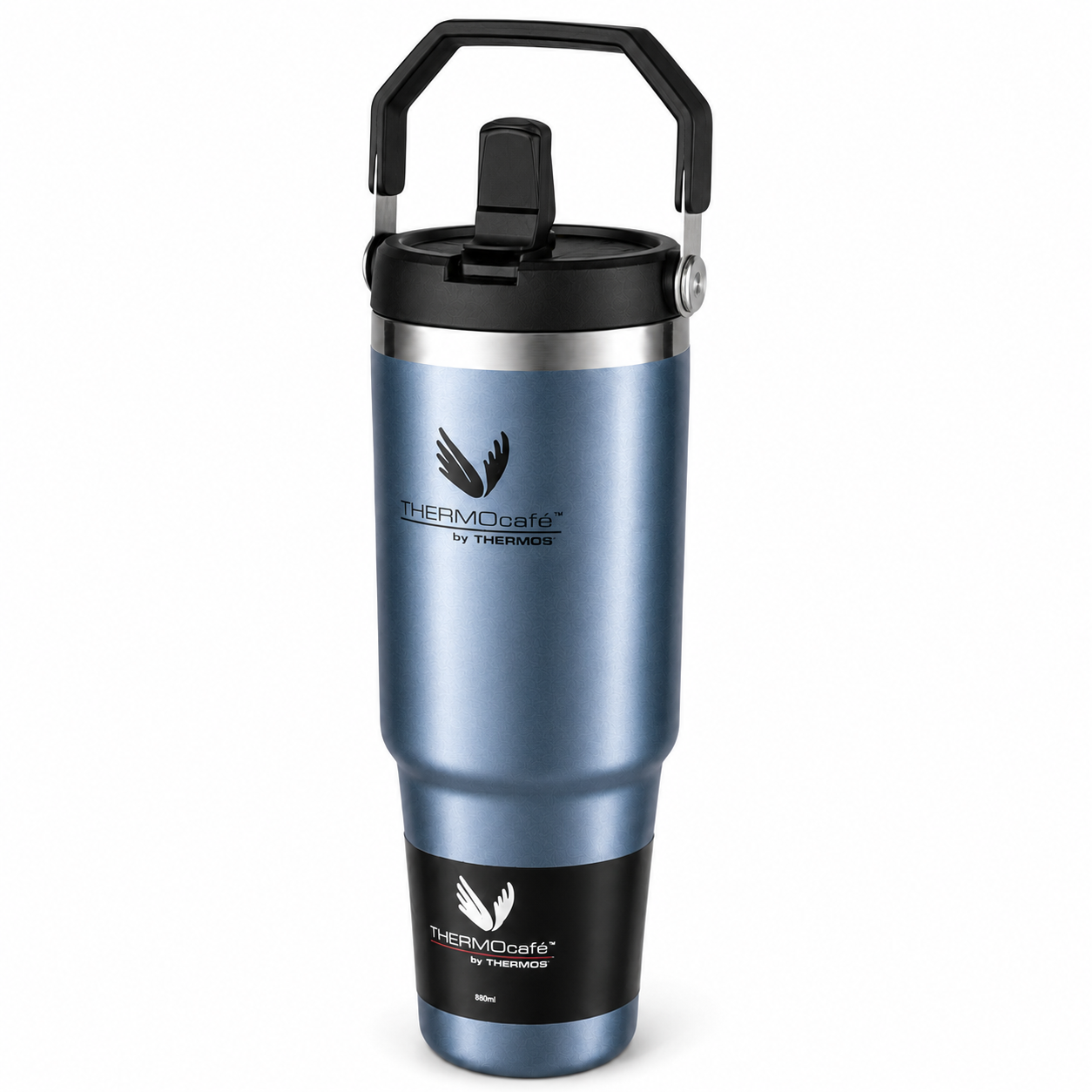 Vaso Térmico MUG Inox para Liquidos Frios 880ML Ice Blue