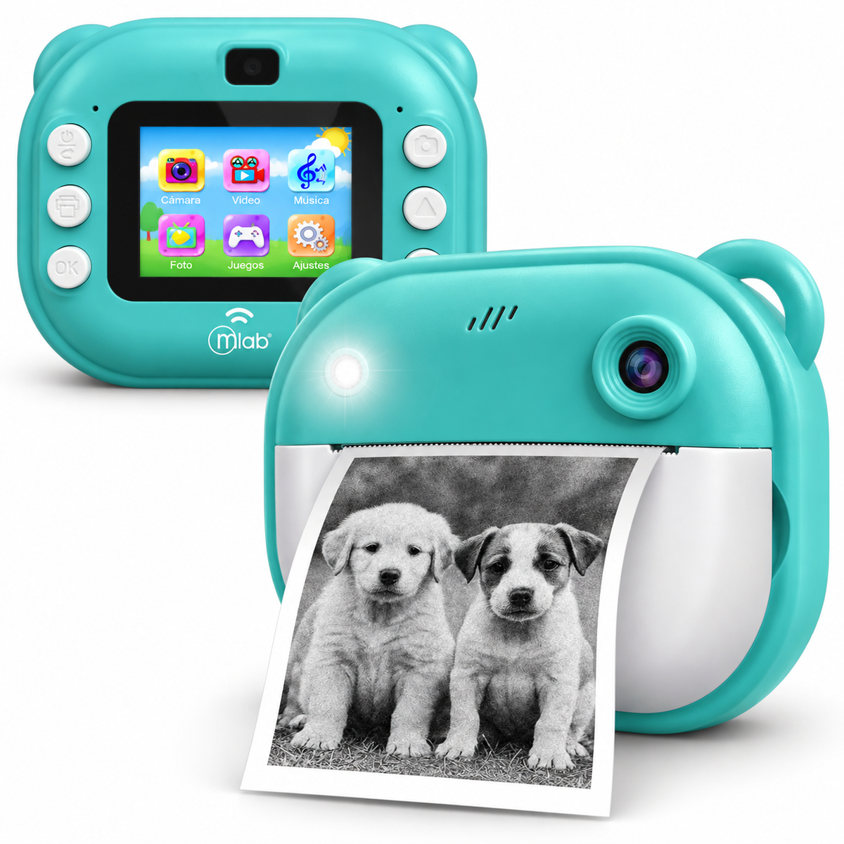 Cámara Instantánea Kinder Kids My LIL MLAB  8 MPX  B & N