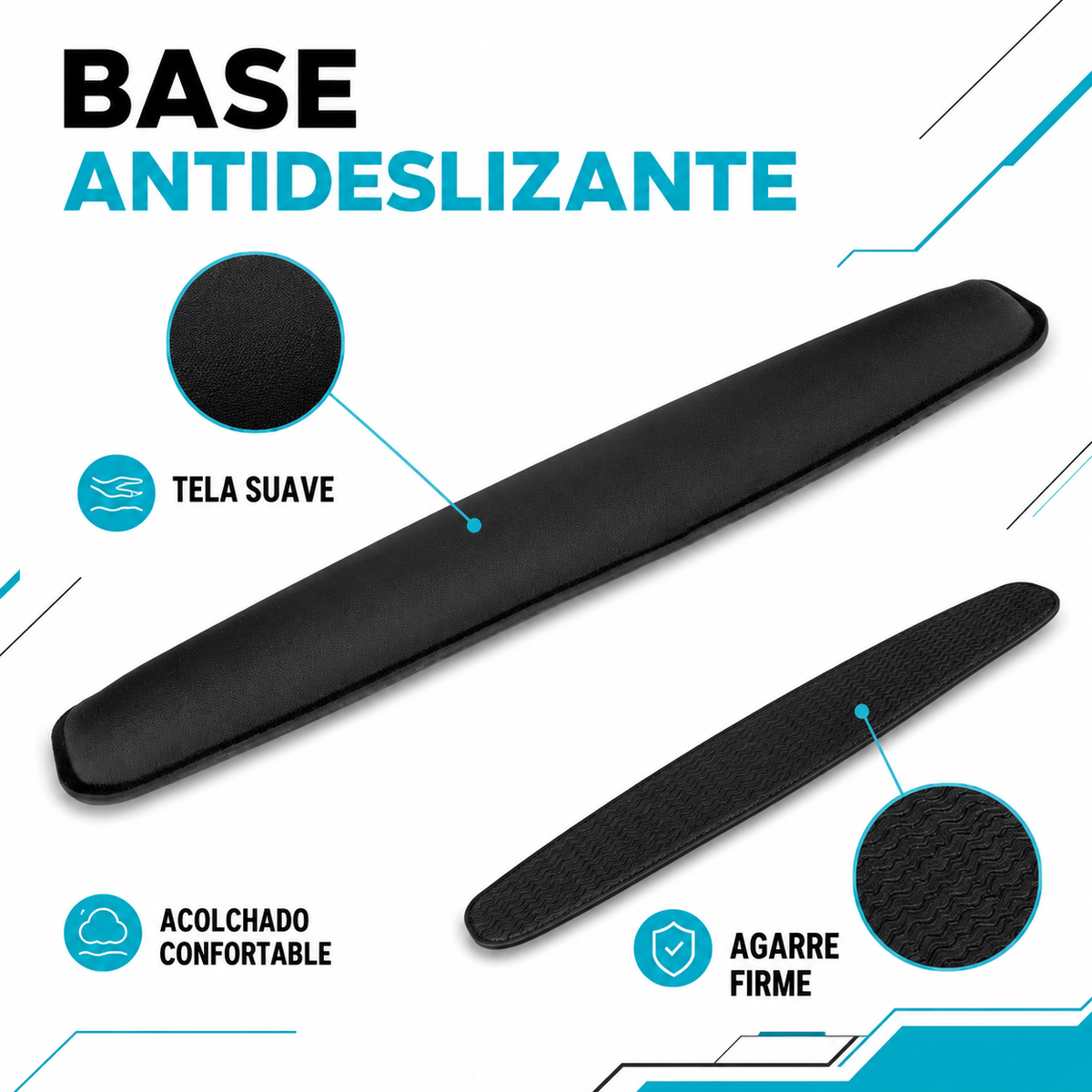 Apoya Muñecas Para Teclado Ultra Ergonómico Wrist Rest 00250