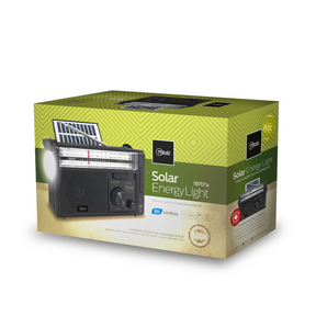 Radio AM/ FM/ SW/ BT Recargable USB-C + Carga Solar & Pilas