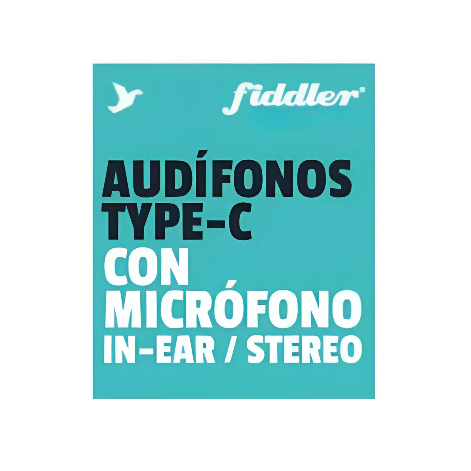 Audífonos Type-C IN EAR con Manos Libres White Fiddler FD-C