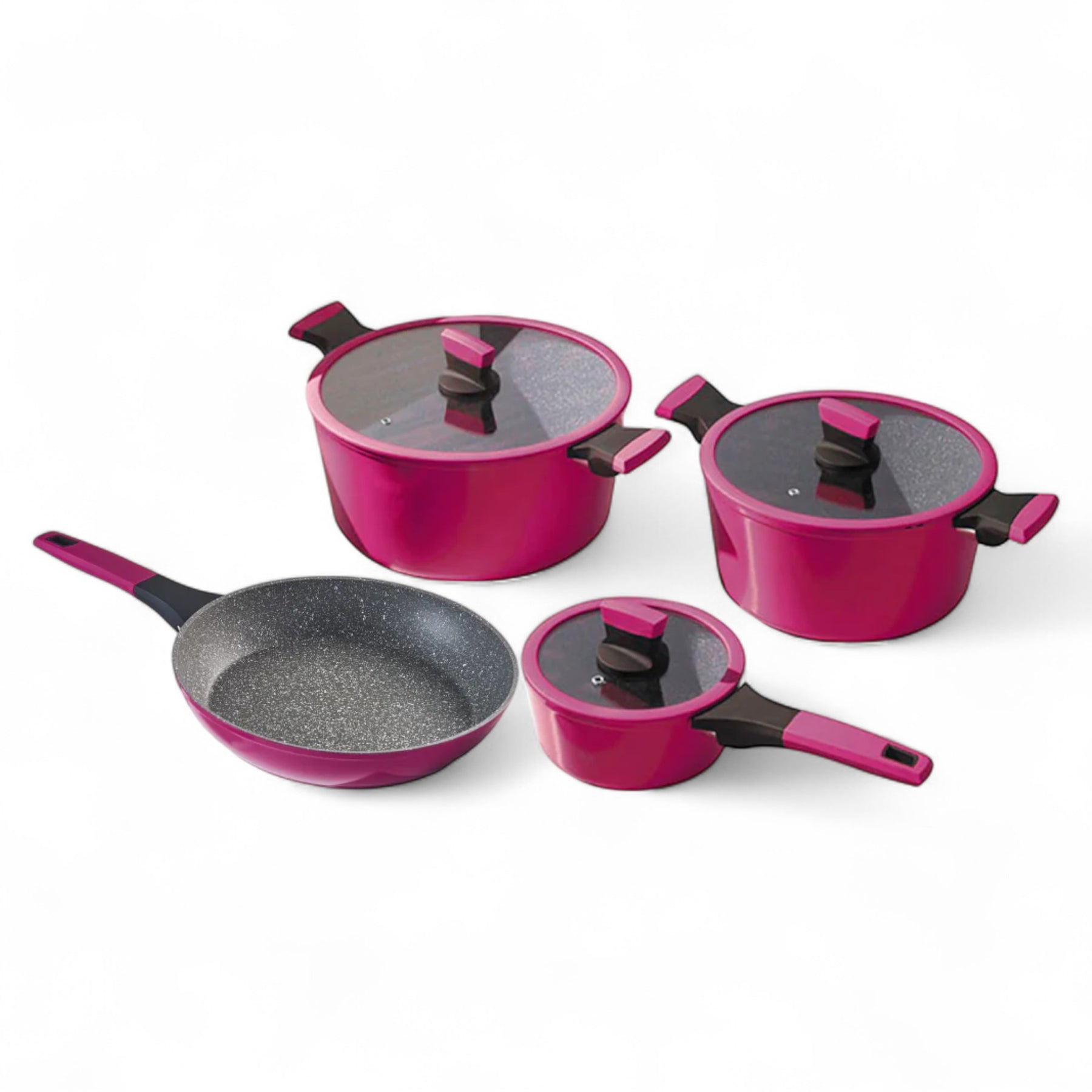 Pack Batería de Cocina Profesional Marble Aluminium Cherry