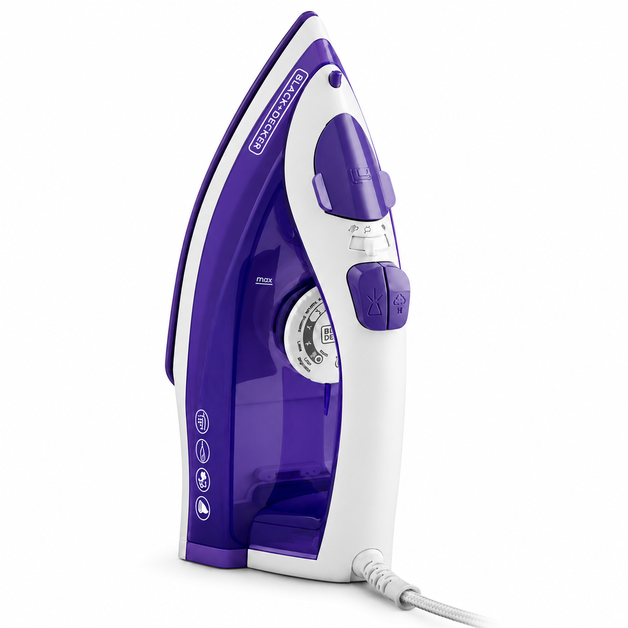 Plancha de Ropa con Rociador de Vapor Black+Decker BD204-CL