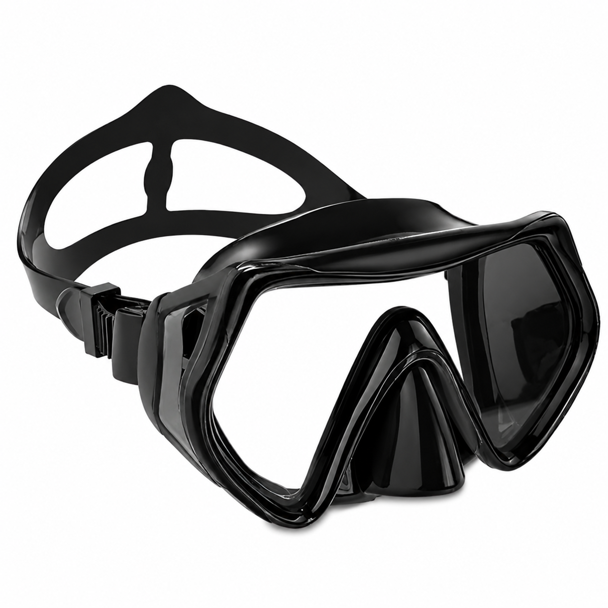Mascara de Buceo Anti Fugas de Vidrio Templado con Snorkel