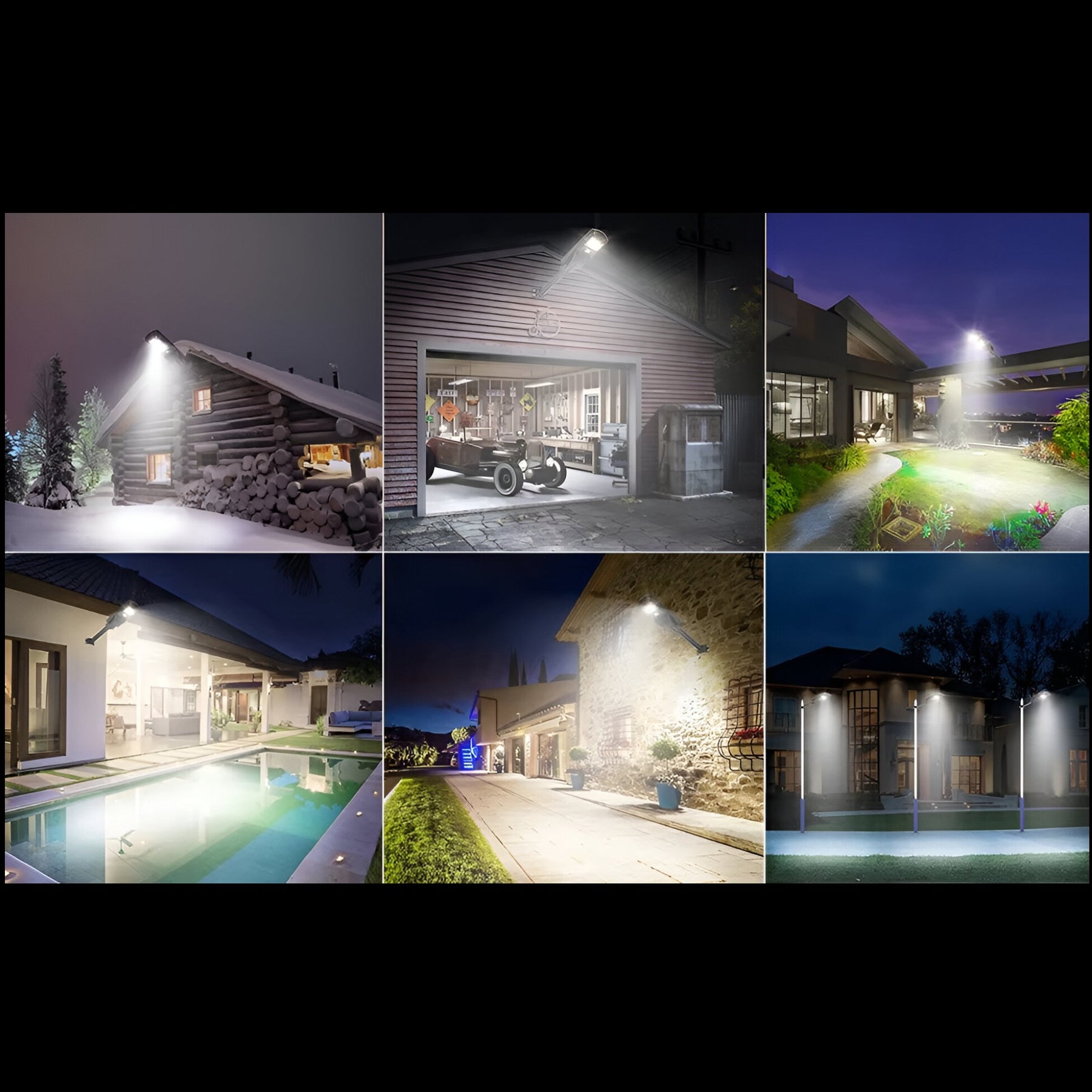 Luminaria Solar Publica con Soporte - High Light LED 100W