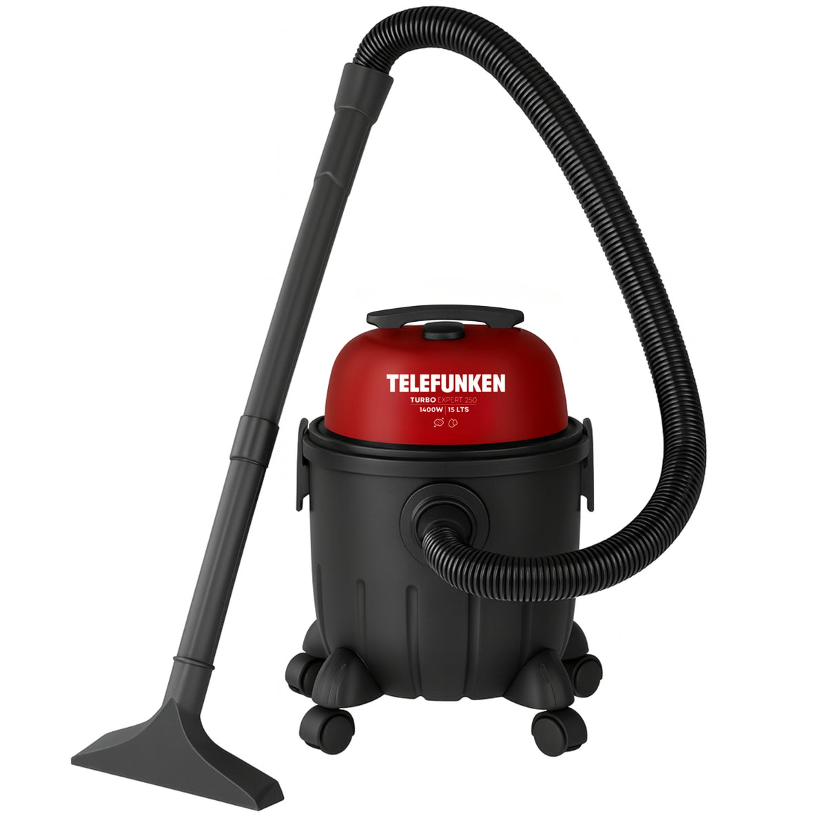 Aspiradora WET / DRY Turbo Expert 250 1600W 25 Litros Black