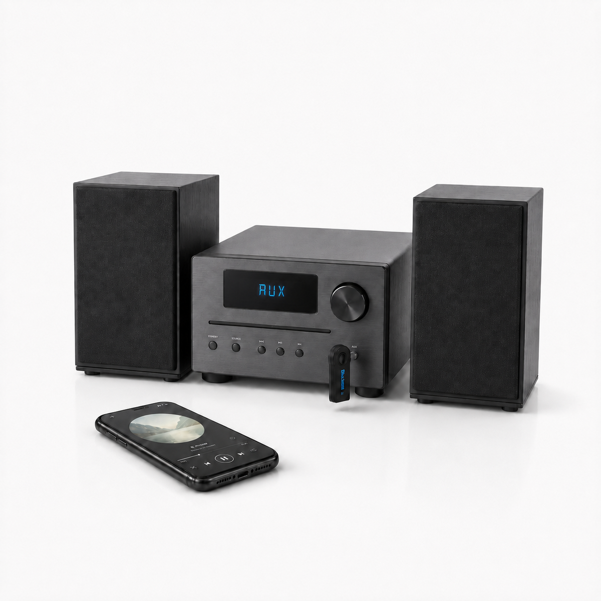 Transmisor de Música vía Bluetooth con Manos Libre BT100