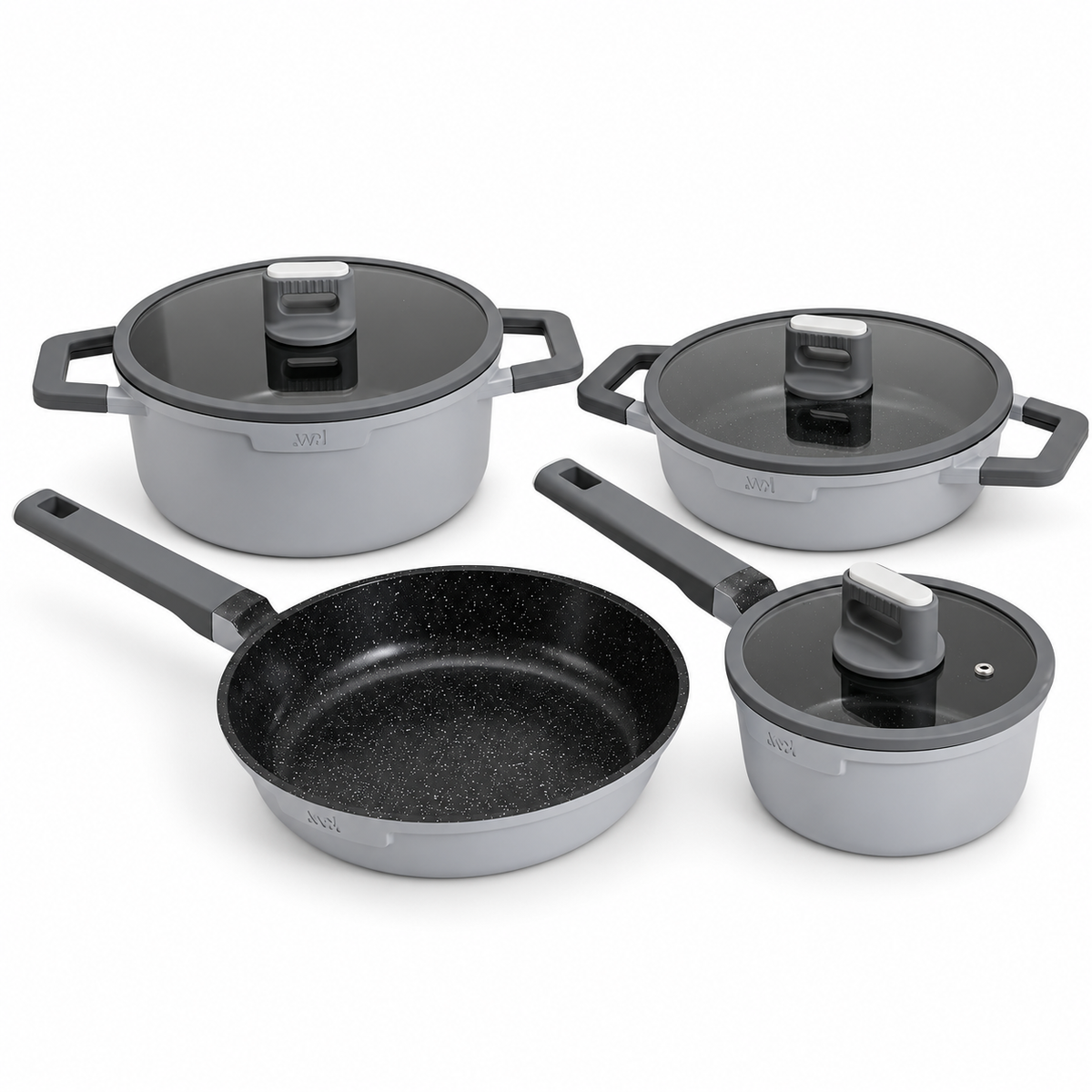 Pack Batería de Cocina Profesional KW Forged Aluminum / Ceramic
