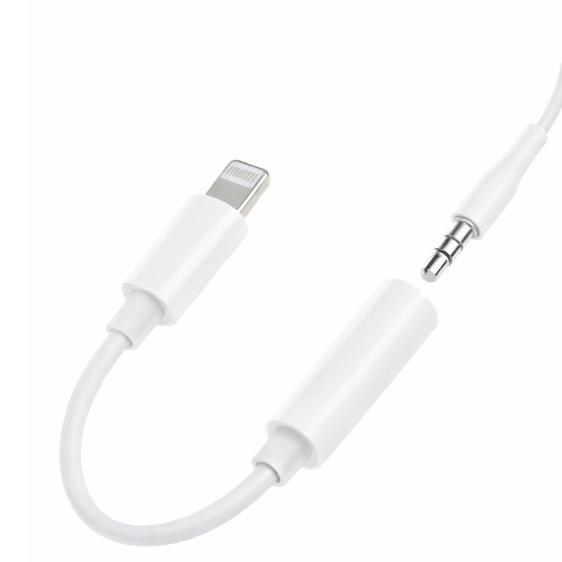 Adaptador De Audífonos Para Iphone Lightning A Jack 3.5mm