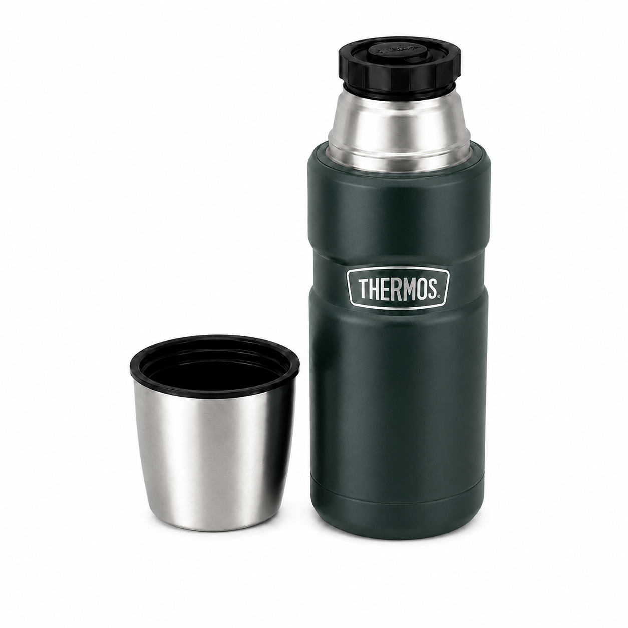 Termo Premium Thermos King Inox SK2000 470ML 18H/24H Verde