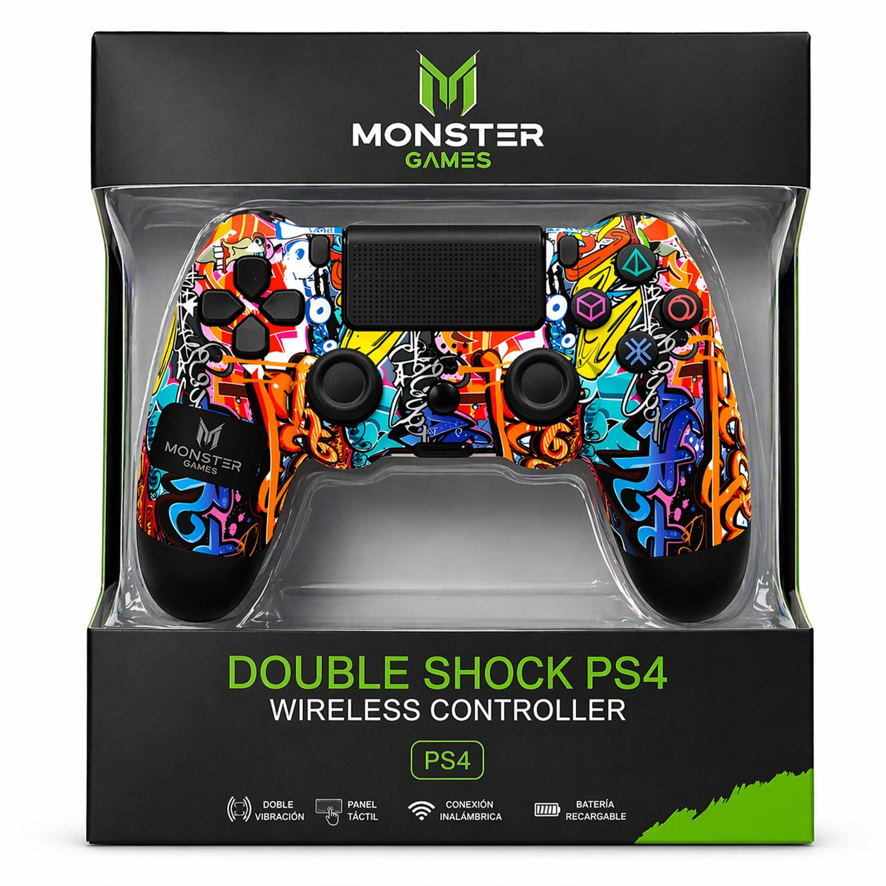 Gamepad Inalámbrico Monster Multiplataformas Graf