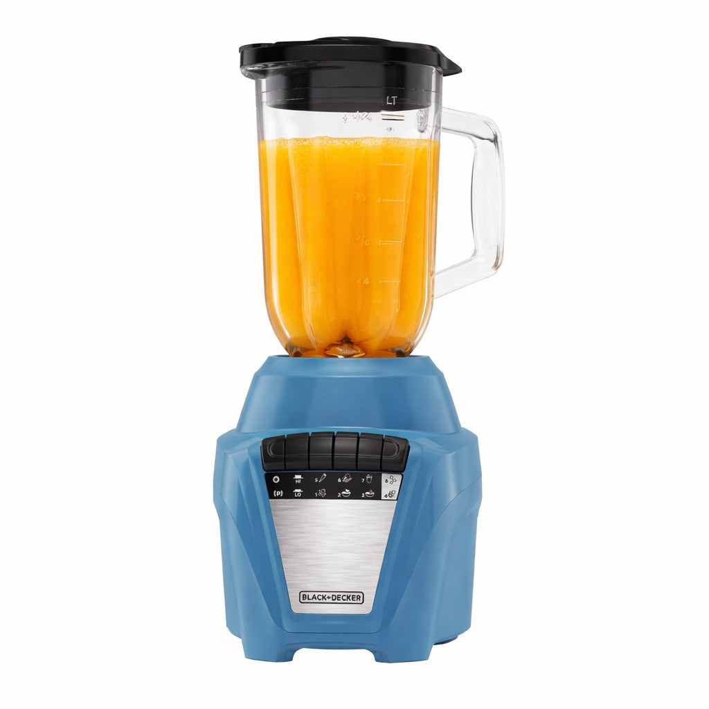 Licuadora Black+Decker 700W Vaso de Vidrio 1.5L Calipso